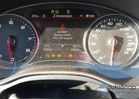 2015 Audi A7 3.0T Technik z USA, uszkodzony, nr VIN WAU2GCFC5FN035472